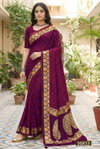 Purakshi Vol 4 By Vallabhi Brasso Ethnic Printed Saree Wholesale Online
